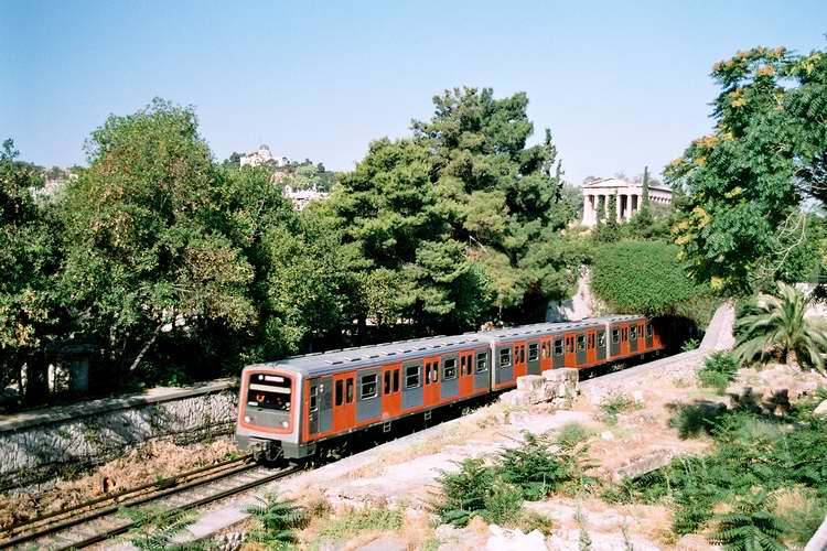 Dokonce metro v Monastiraki